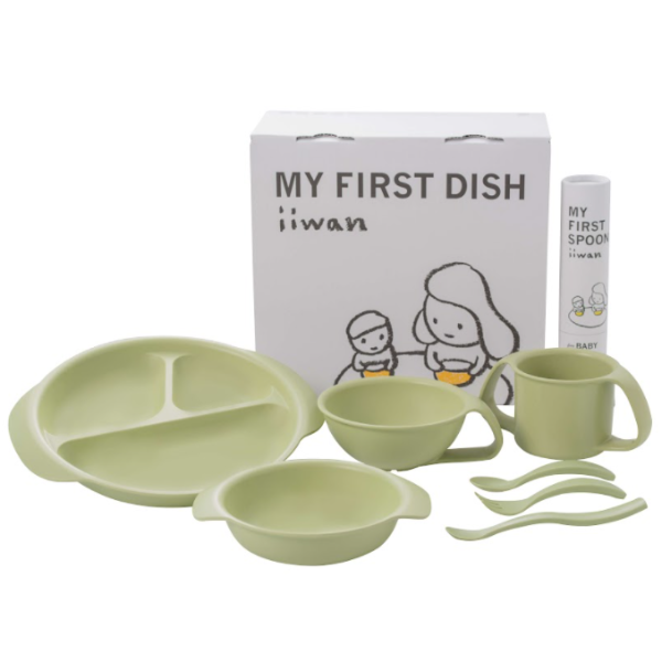 ギフトファーストスプーンセット　グリーン