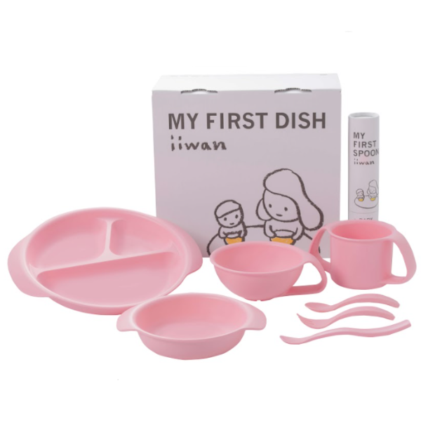 ギフトファーストスプーンセット　ピンク