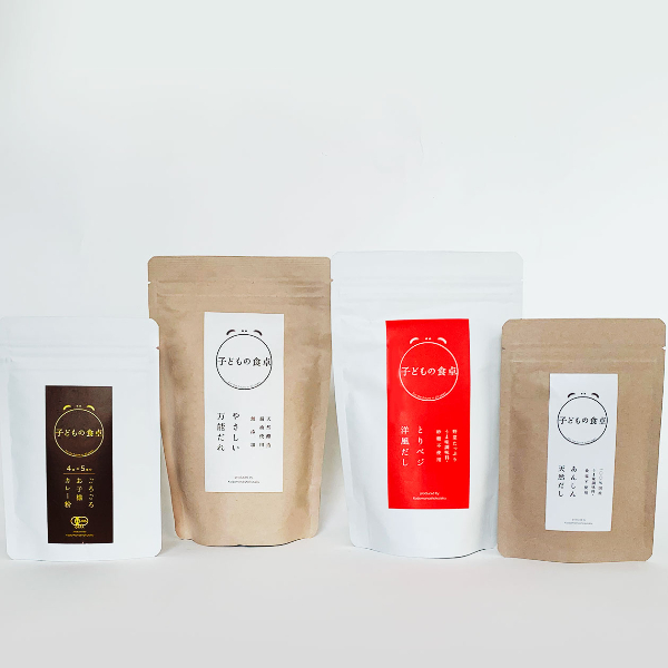 子どもの食卓　味覚を育てる調味料セット